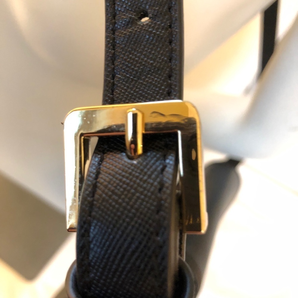 Black Leather Bag EUC! - Picture 4 of 8